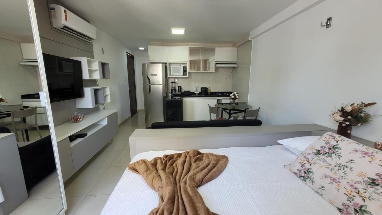 Flat Aruanda Praia De Tambau Apartment โจเอาเปสโซอา ภายนอก รูปภาพ